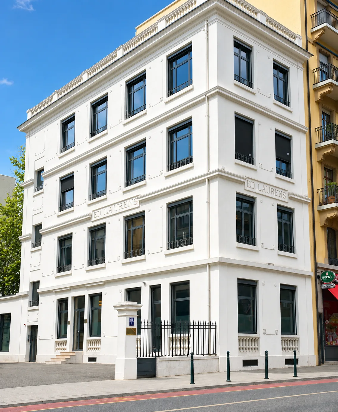 The Rousseau 5 building, Route de Chêne 61A, Geneva