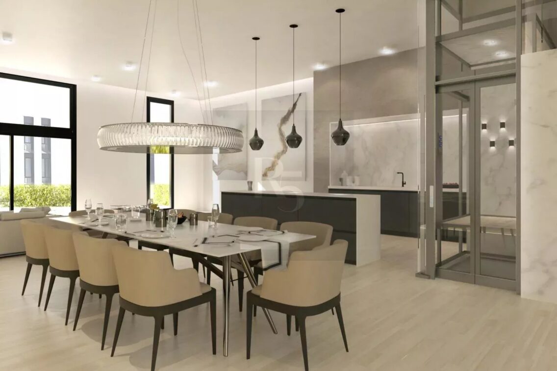 Superbe townhouse de 330m2 habitables au coeur de Champel — Genève