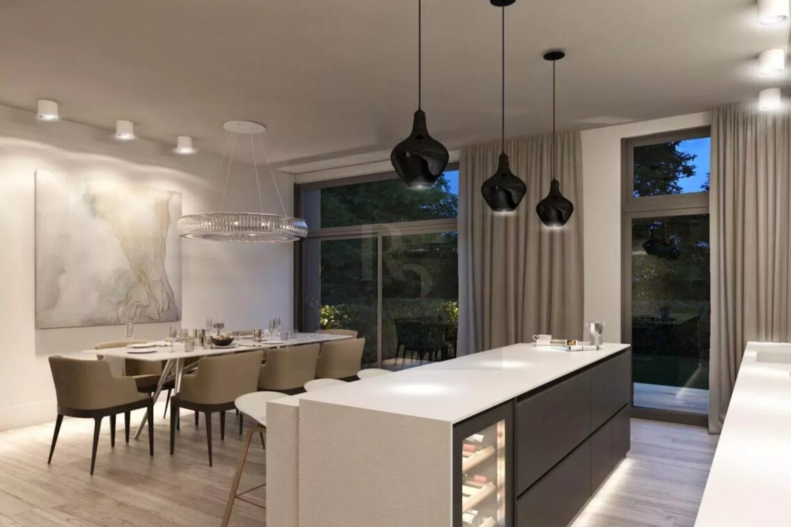 Splendide townhouse de 257m2 habitables en pignon au coeur de Champel — Genève
