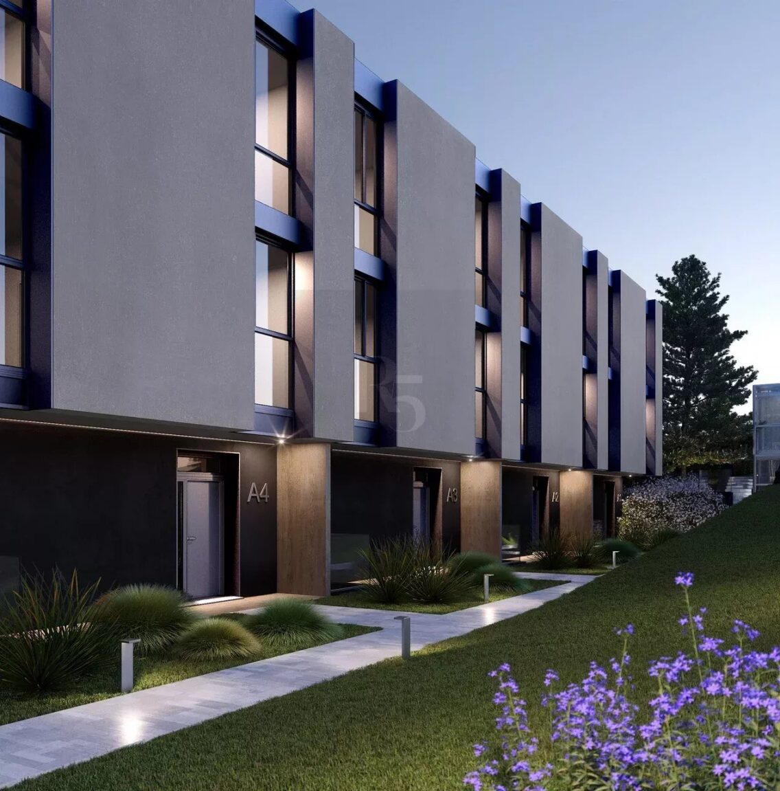 Splendide townhouse de 345m2 sbp au coeur de Champel — Genève