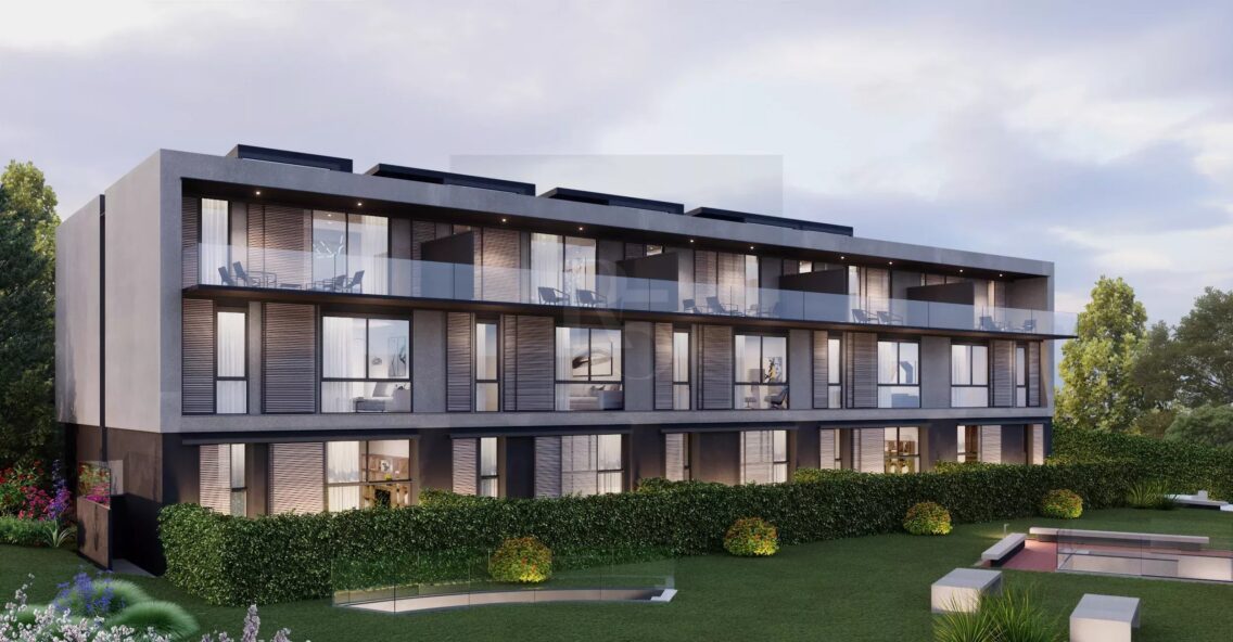 Stunning 363m2 townhouse in the heart of Champel – Construction ongoing — Genève