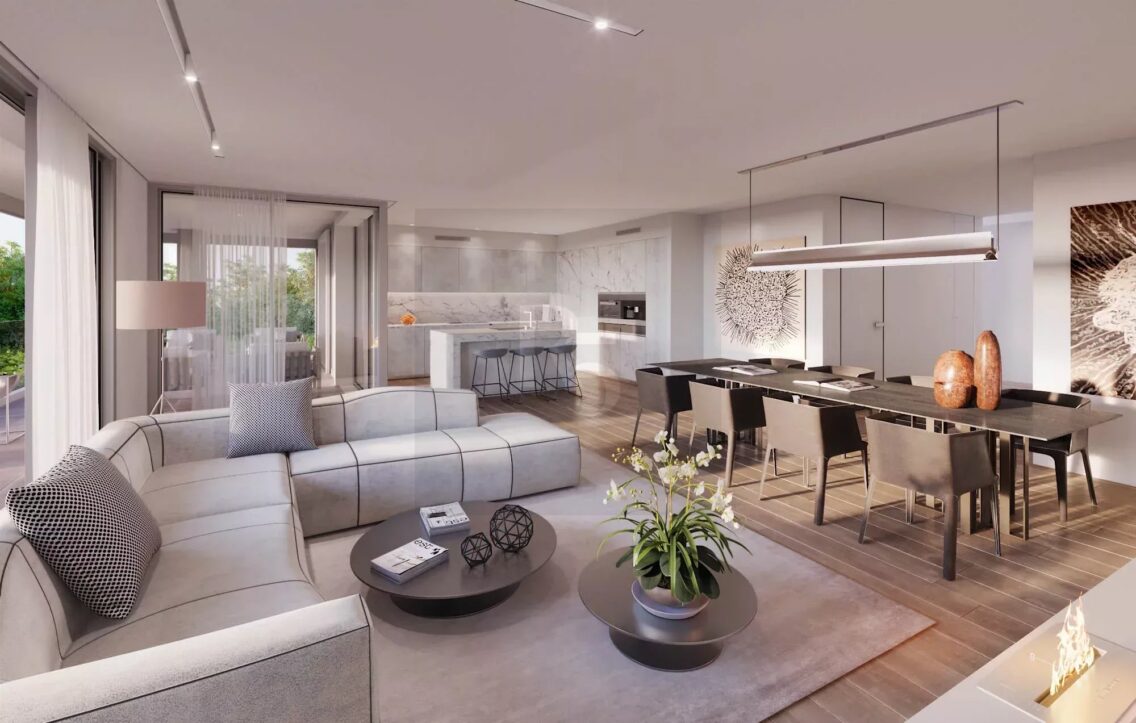 Résidence Waimea – Appartement de 287 m2 pondérés au rez-de-chaussée — Vandoeuvres