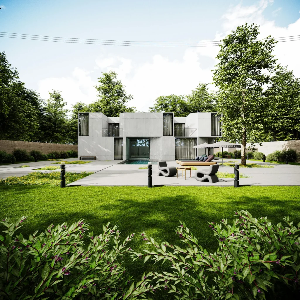 maison contemporaine à vendre Cologny Genève rousseau 5