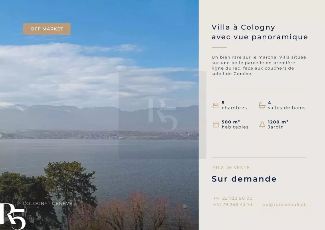 Villa Cologny — Cologny
