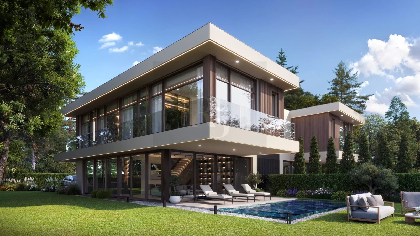 ALLURE N°2- villa individuelle contemporaine — Vandoeuvres