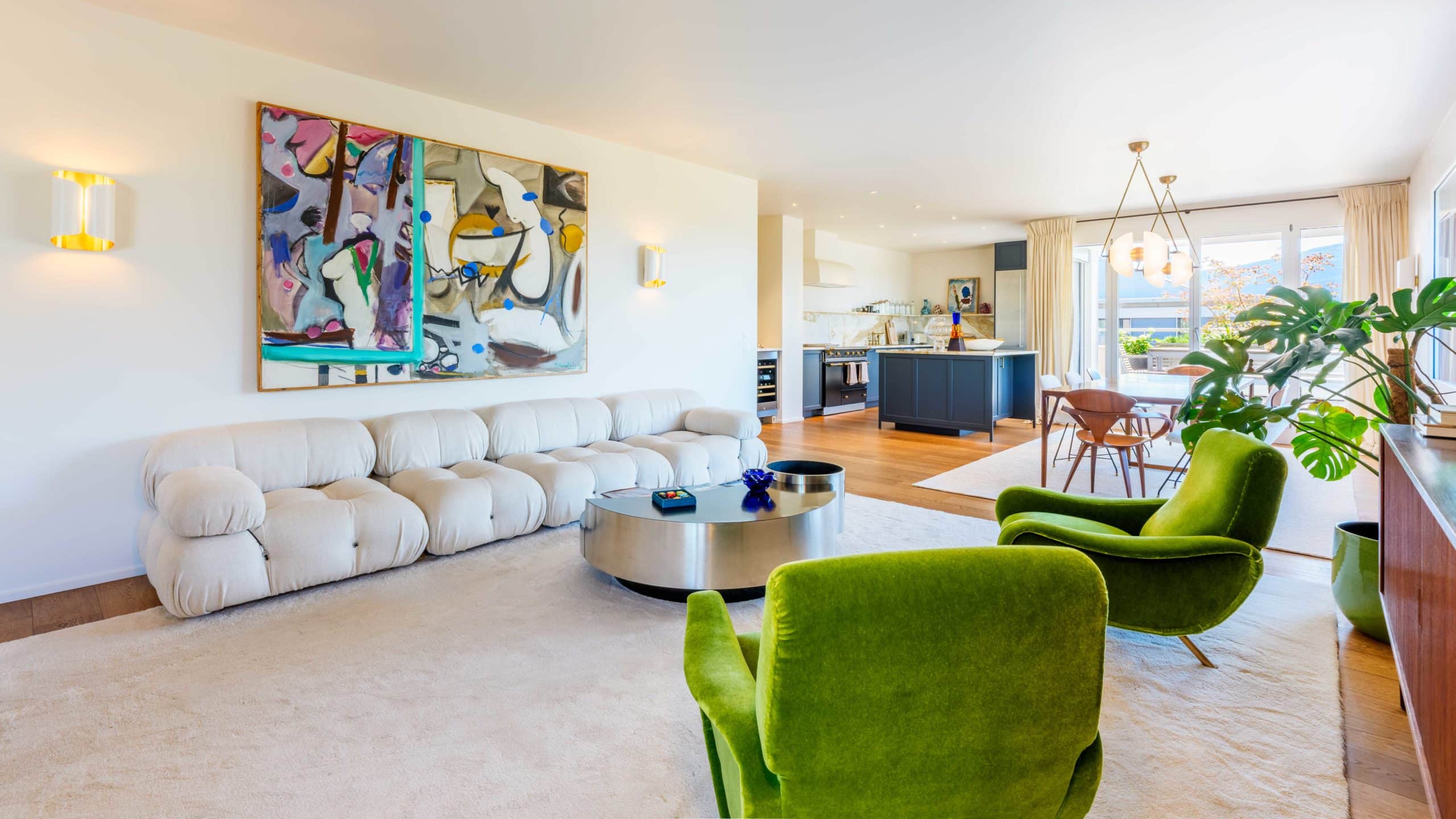 Vue sur le quartier de Florissant Genève