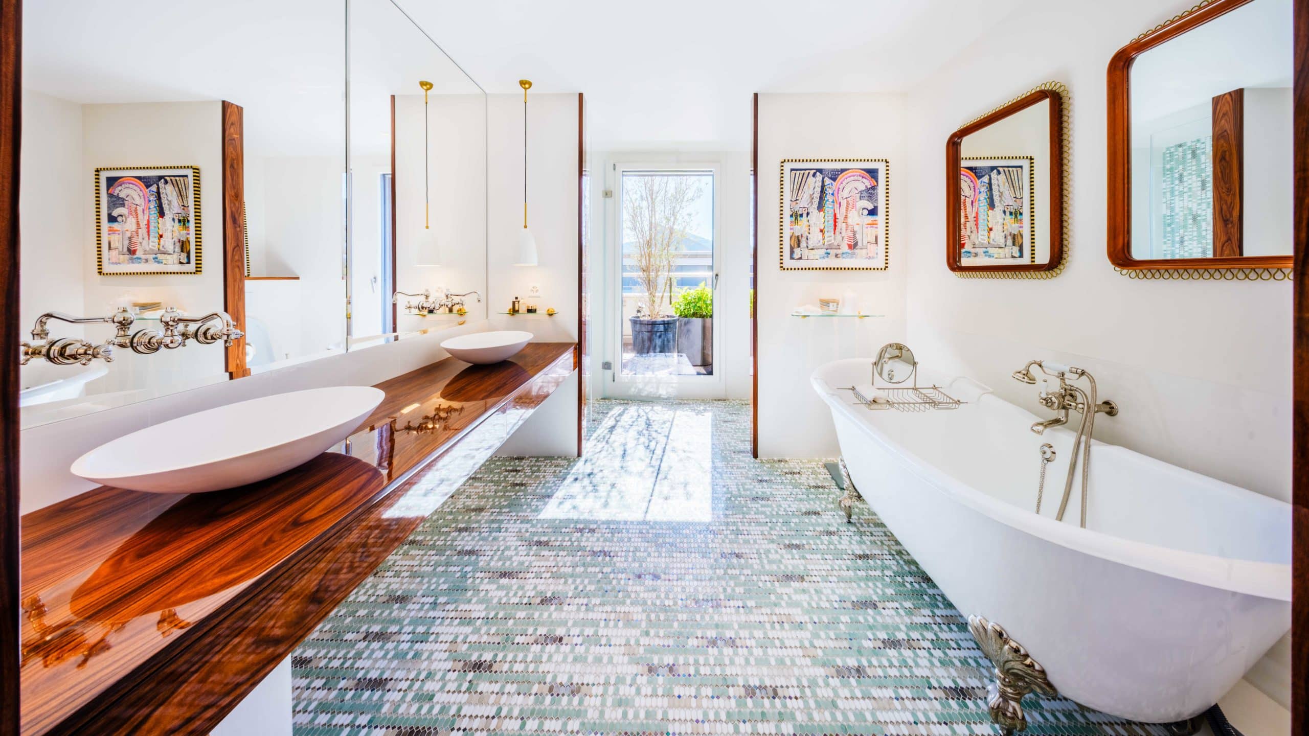 Suite parentale attique Florissant Genève