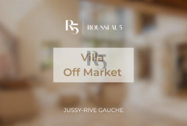 Une résidence rare au cœur du village de Jussy